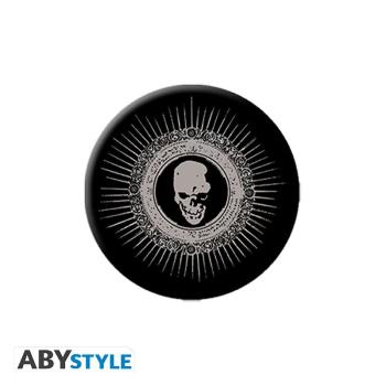 Death Note - Badge Pack - Mix Finden Sie Ryik, Licht und die kultigsten Symbole von Death Note auf diesem Abzeichen von ABYstyle! Was ist mit dir? Was ist Ihre Definition von Gerechtigkeit? L's oder Kiras?